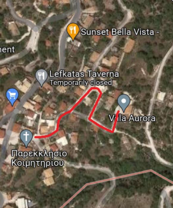 Villa Aurora Атанион Экстерьер фото